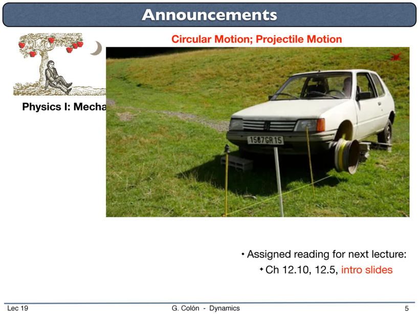 centripetal force slides