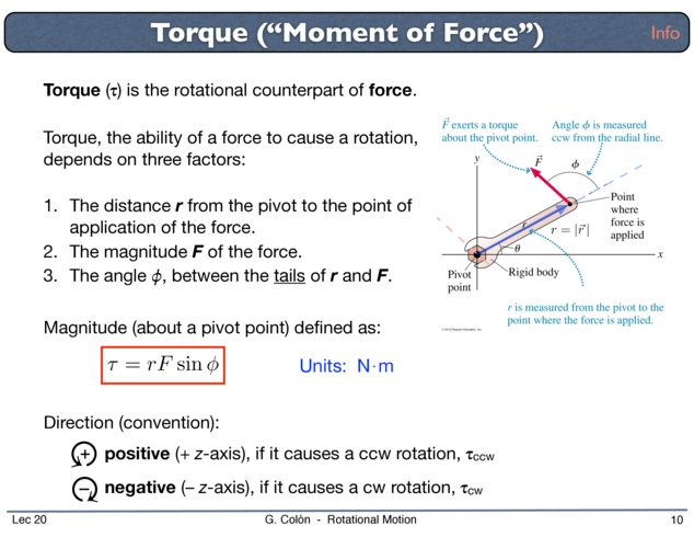 torque appendix slides